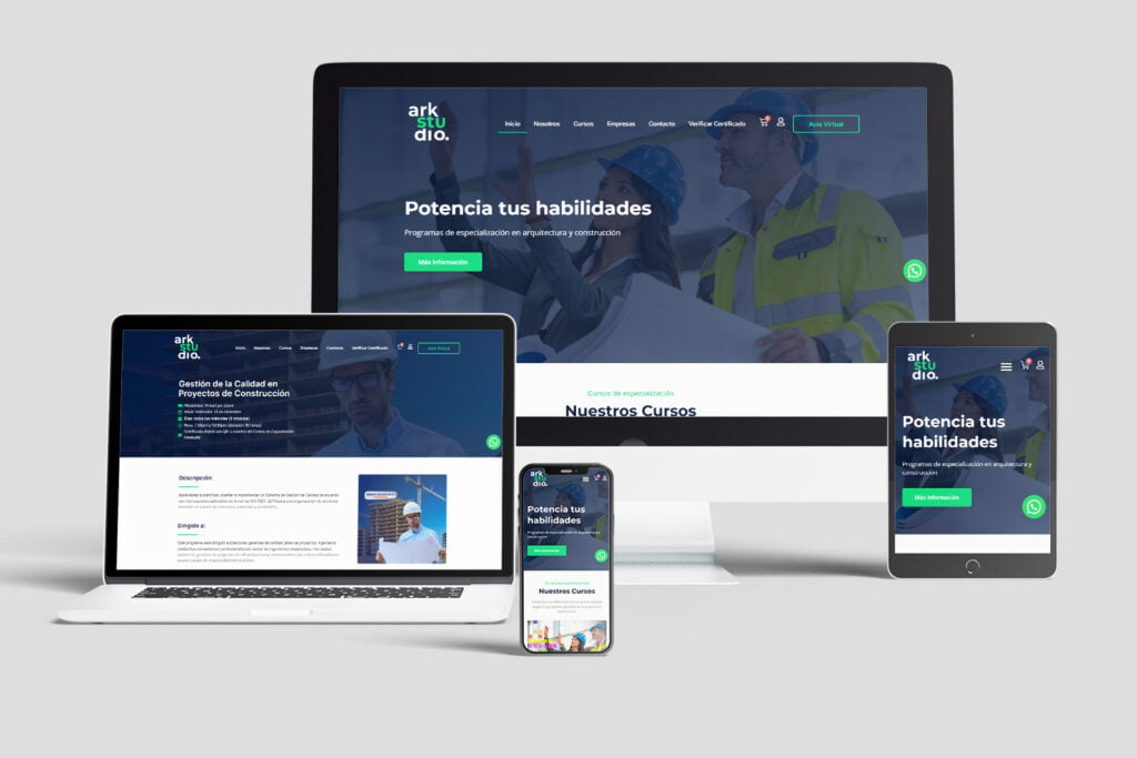 diseño web profesional responsivo